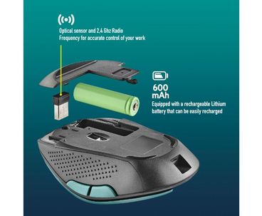 RATON EVO RUST WIRELESS RECARGABLE ICE NGS