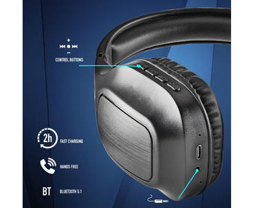 AURICULAR ARTICA WRATH BLUETOOTH NEGRO NGS