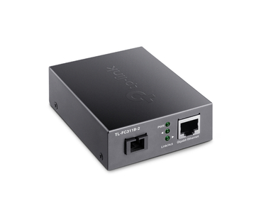 TP-LINK CONVERTIDOR MEDIOS WDM RJ45/FIBRA (2 KM) TL-FC311B-2
