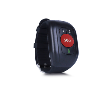 PULSERA PARA ANCIANOS CON SOS 4G GPS ROJO LEOTEC
