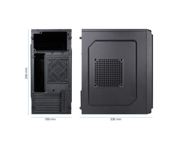 CAJA MINITORRE MICROATX TQC-4702U3C-B NEGRO TOOQ