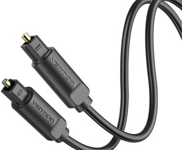 CABLE DE AUDIO DE FIBRA OPTICA 3 M NEGRO VENTION