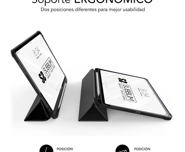 FUNDA TABLET IPAD PRO 11" 2024  NEGRO SUBBLIM