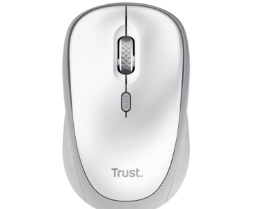 KIT TECLADO + RATON WIRELESS SILENCIOSO ODY II BLANCO TRUST