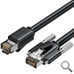 CABLE DE RED LATIGUILLO RJ45 CAT.6 SFTP AWG26 5 M NEGRO VENTION