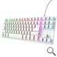 TECLADO MECANICO GAMING GXT 833 THADO RGB BLANCO TRUST
