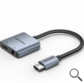 ADAPTADOR AUDIO USB-C/M JACK 3.5/H GRIS VENTION