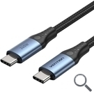 CABLE USB-C A USB-C 240W 2 M NEGRO/AZUL VENTION