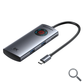 DOCKING STATION 8K 5 PUERTOS USB-C 2xUSB/1xUSB-C/1xHDMI/1xUSB-C PD GRIS VENTION
