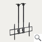 SOPORTE TECHO PANTALLAS 60"-120" EXTENSIBLE GIRO/INCLINABLE NEGRO TOOQ
