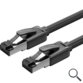 CABLE DE RED LATIGUILLO RJ45 CAT.8 SFTP 20 M NEGRO VENTION